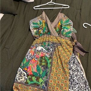 FARM Rio Multicolor Tropical Mini Dress